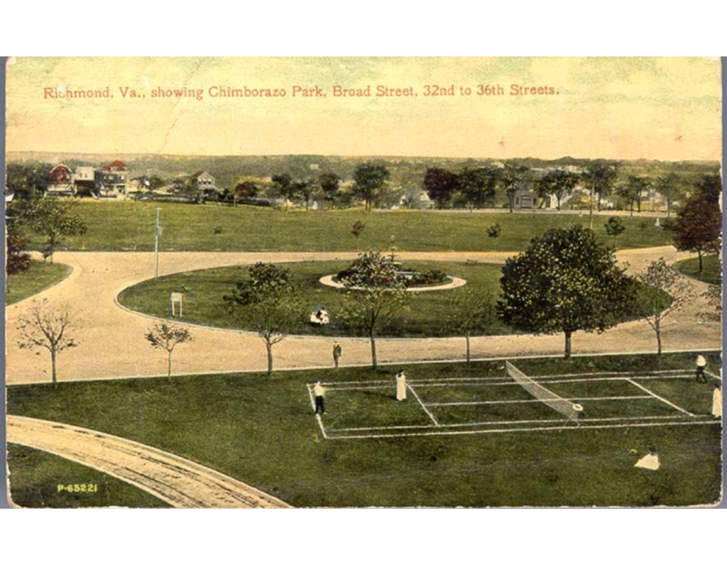 Postcard of Chimborazo Park [ca. 1920]