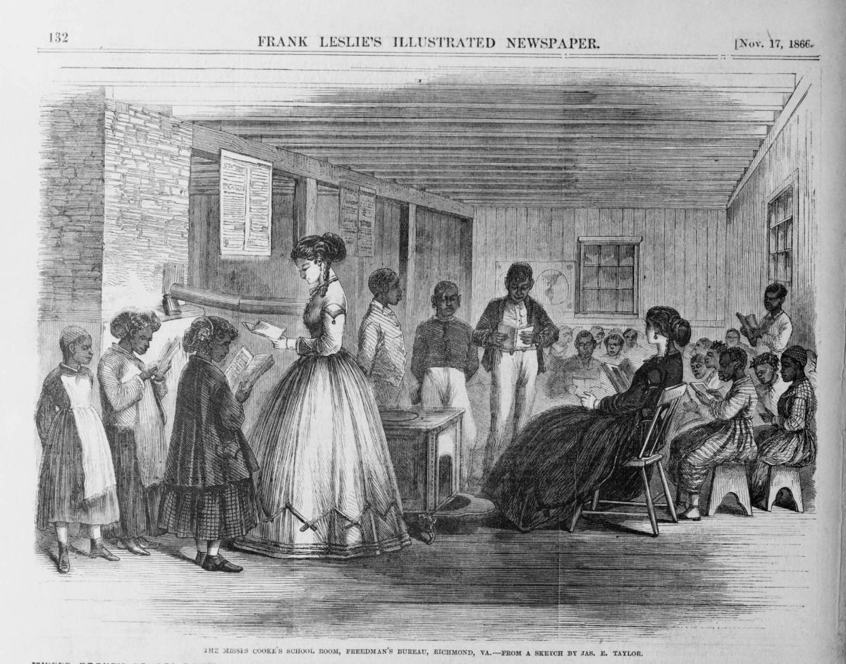 The Misses Cooke’s School Room at Chimborazo Hill