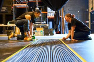 Constructing the stars.