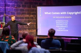 What comes with copyright?