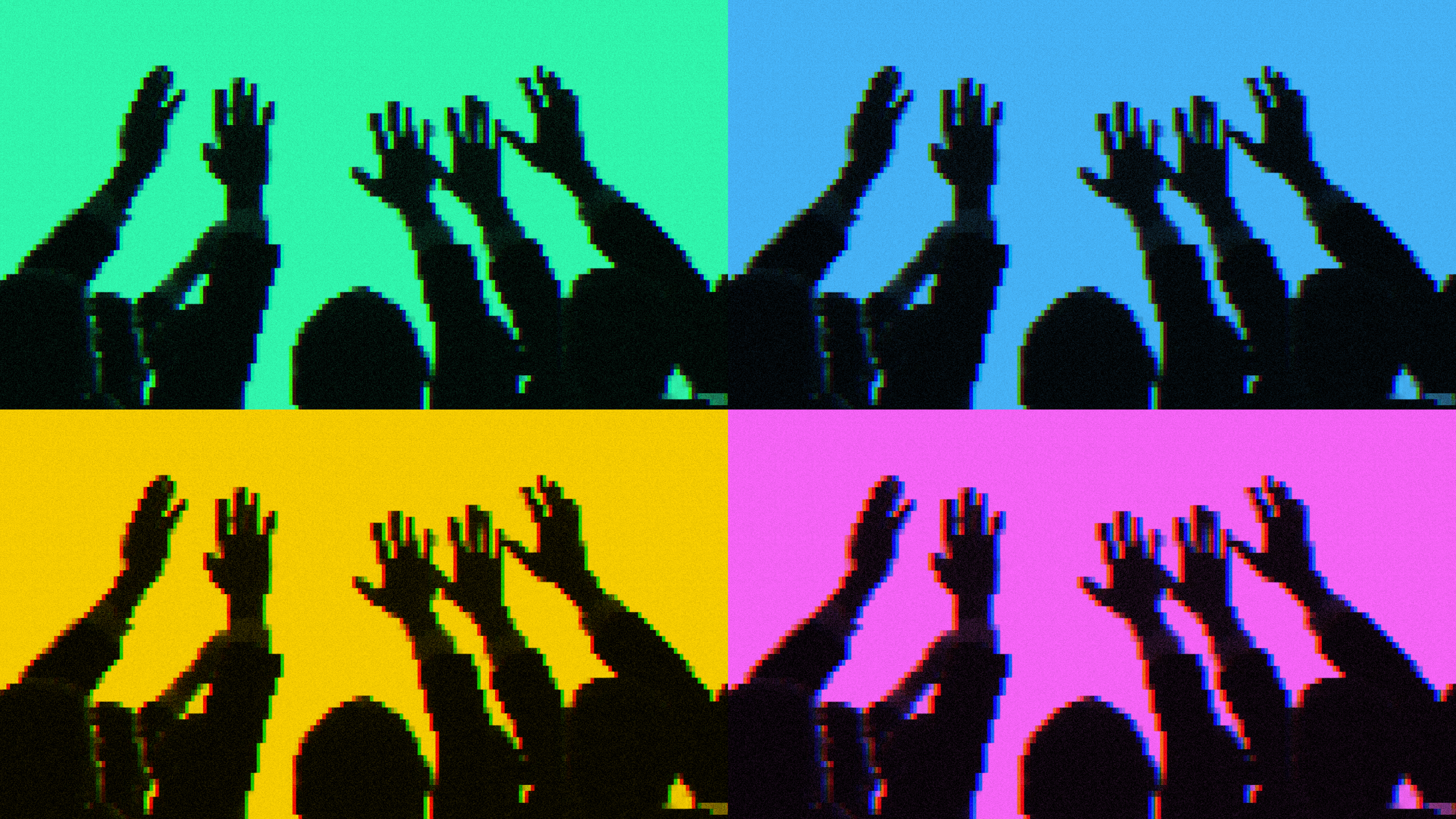 waving hands