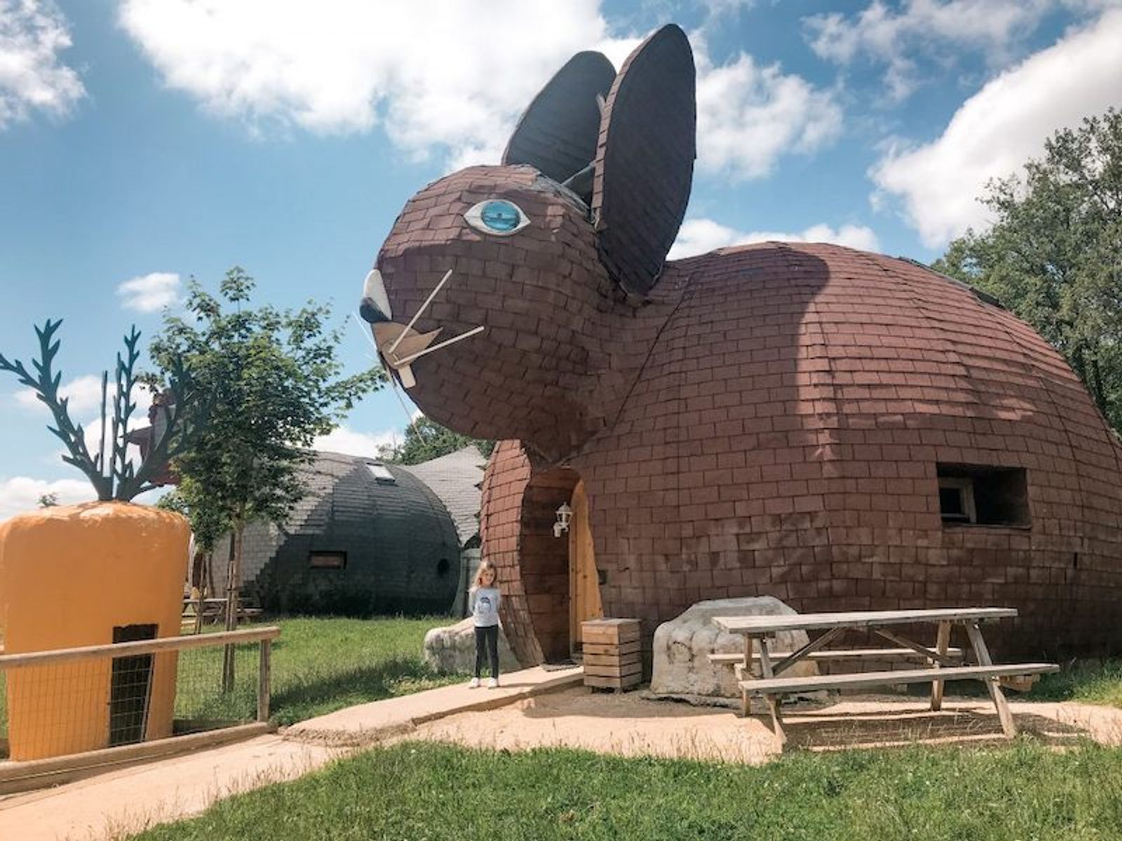 Alojamiento casa conejo en Dèfiplanet, Francia 