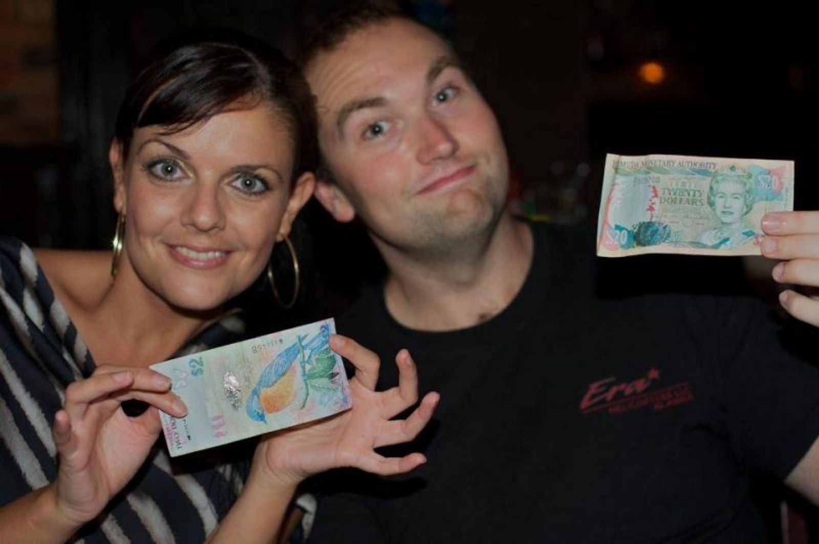 Billete de dólar bermudeño 