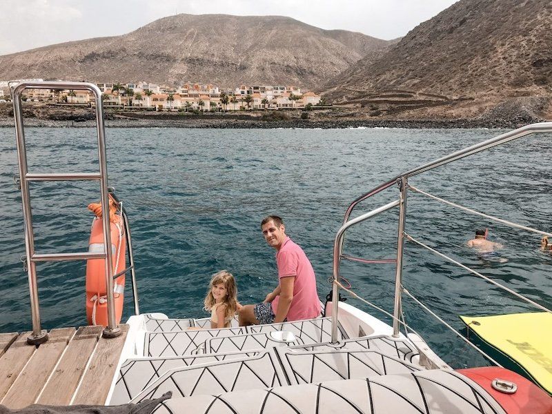 Tour de avistamiento de ballenas y delfines en catamarán en Tenerife