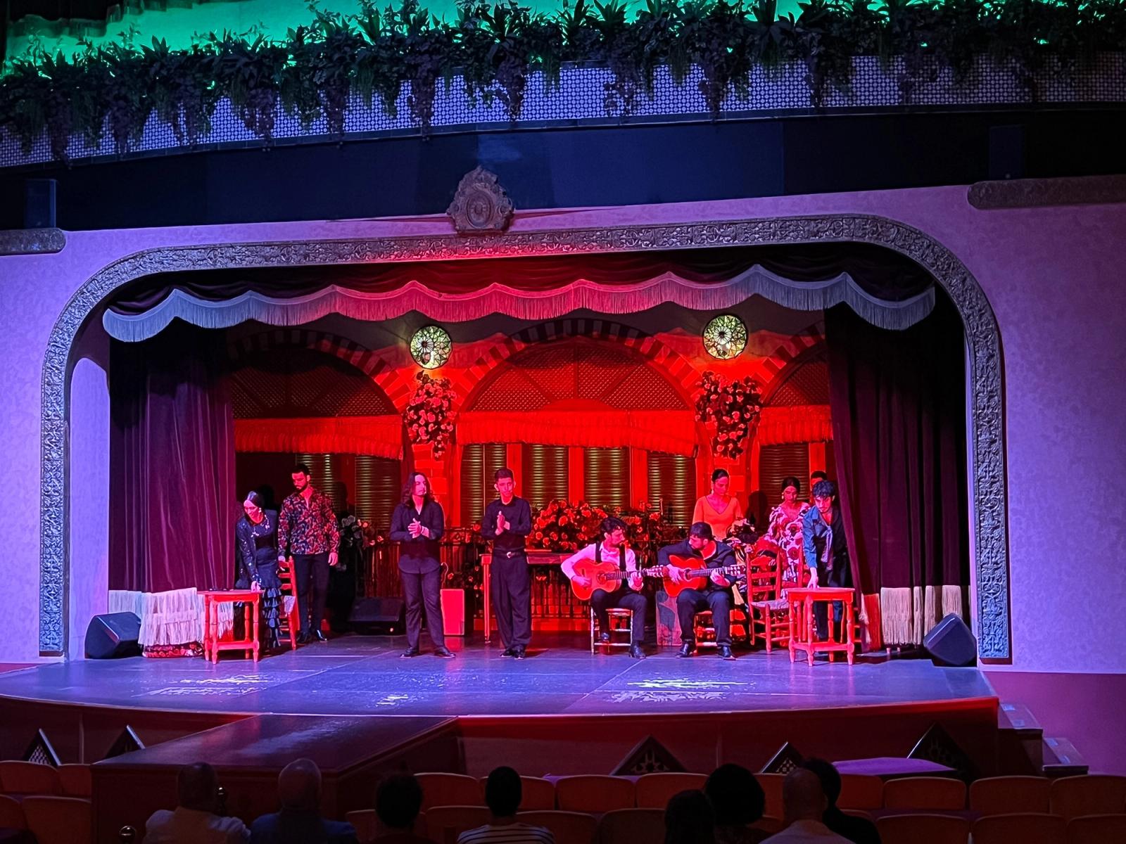 Espectáculo de flamenco en Sevilla