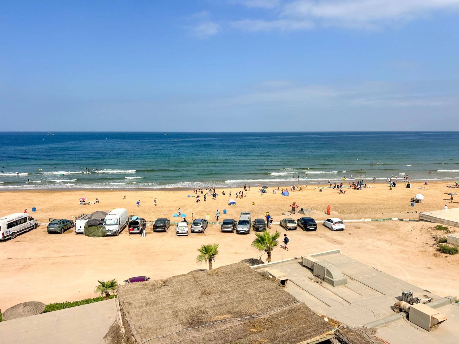 Playa de Anza en Agadir, Marruecos 