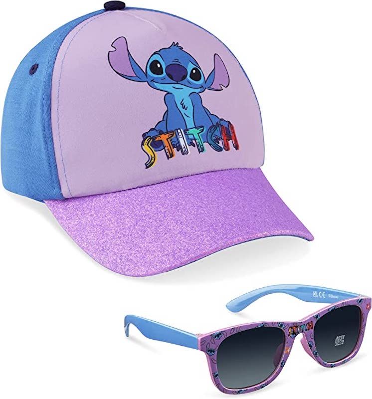 Set 2 Piezas gorra y gafas de Sol de Stitch