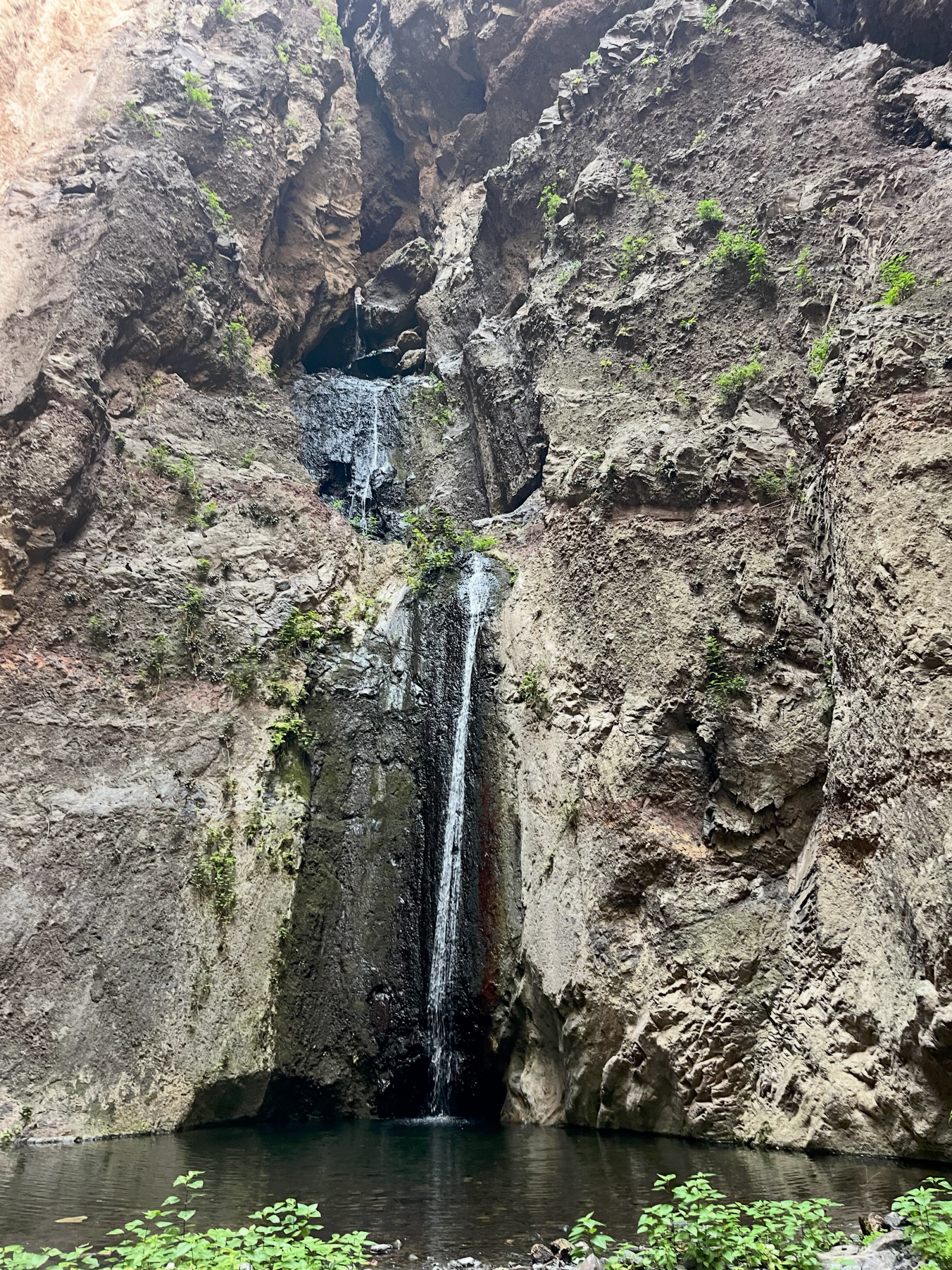 Cascada del Barranco del Infierno, Tenerife 