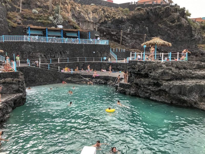 El Charco Azul en La Palma