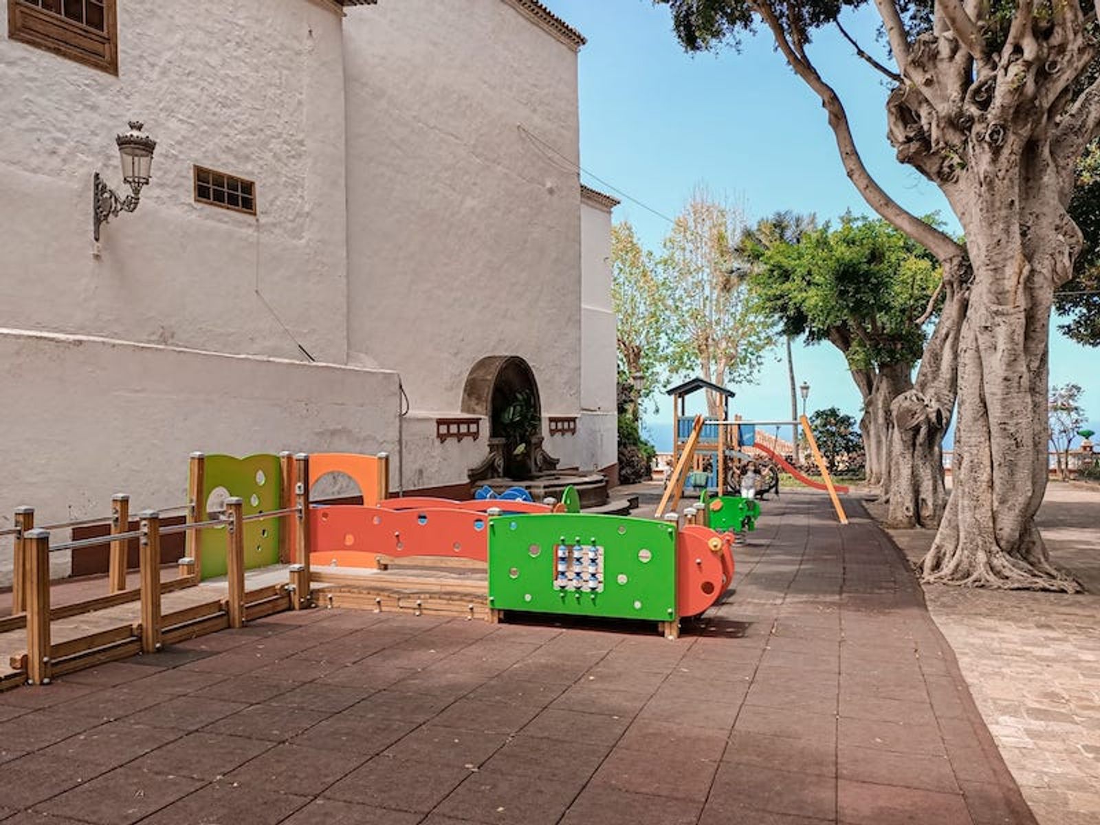 Parque de la Plaza Andrés de Lorenzo Cáceres