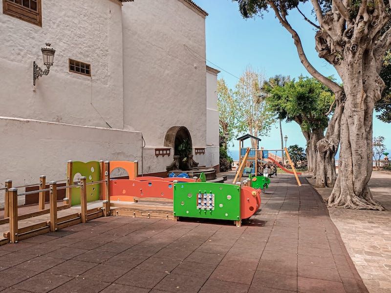 Parque de la Plaza Andrés de Lorenzo Cáceres