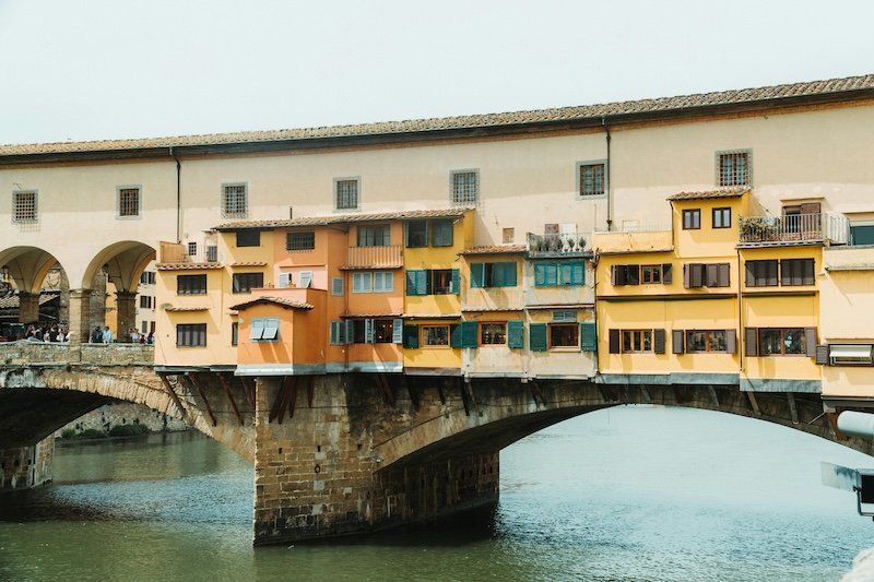 Ponte Vecchio en Florencia