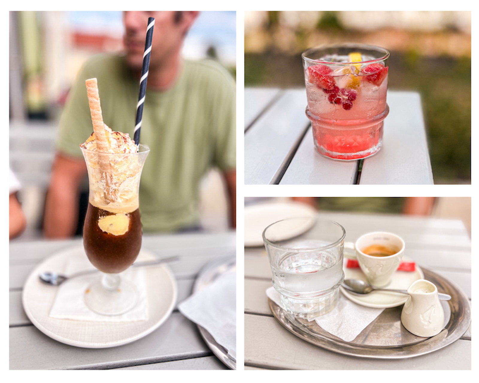 Café helado vienés en Viena