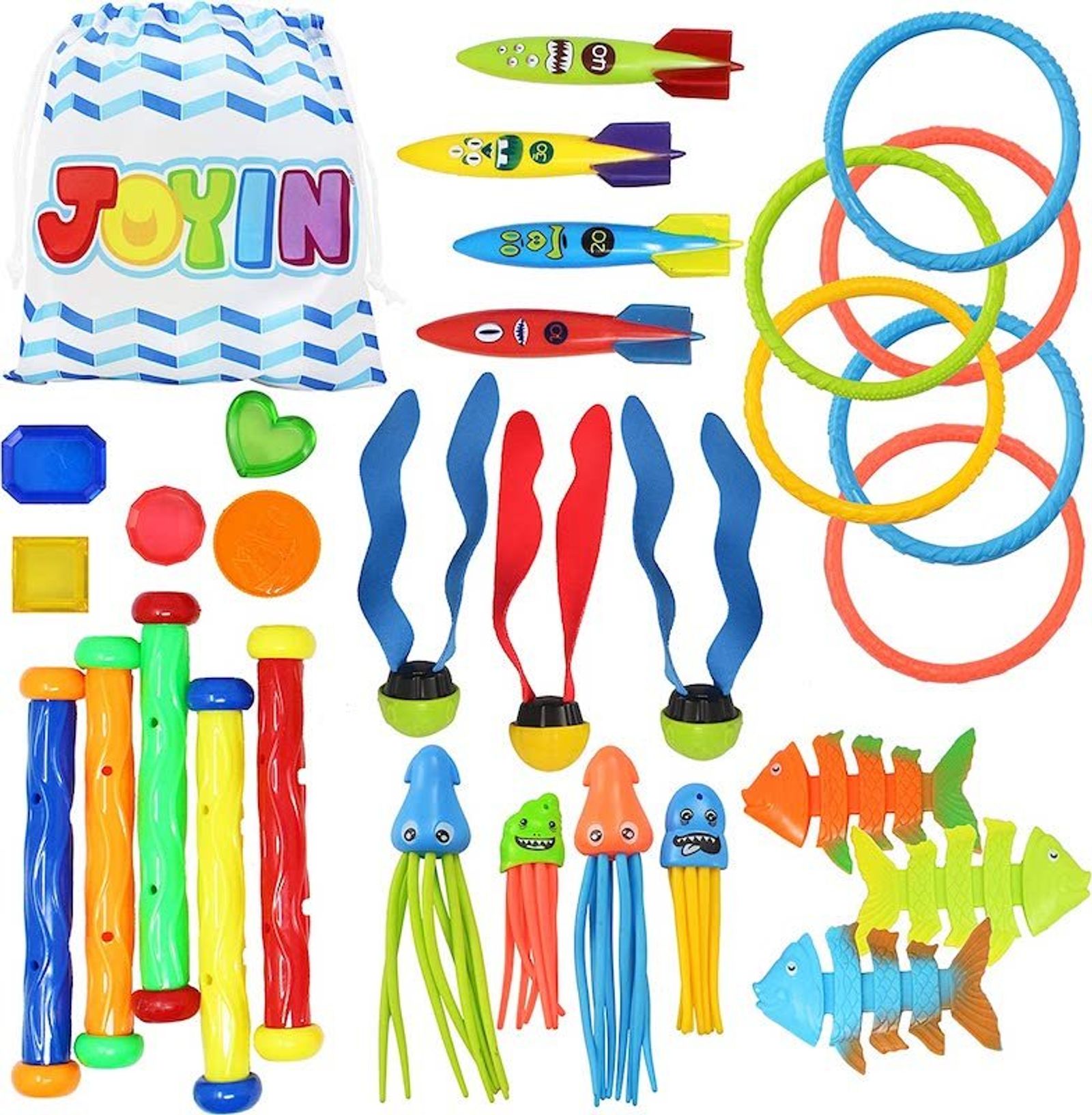  Juguetes de piscina 30pcs
