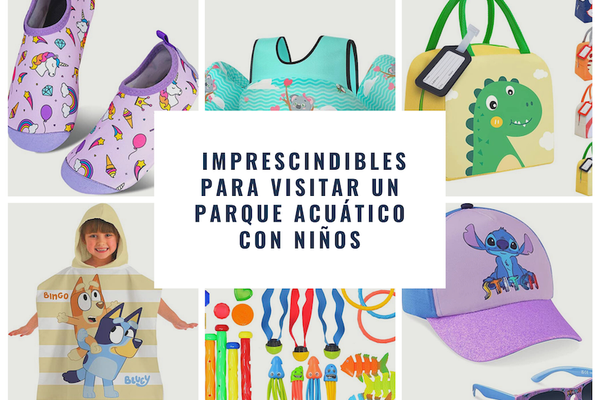 9 Imprescindibles que debes llevar si visitas un parque acuático con niños