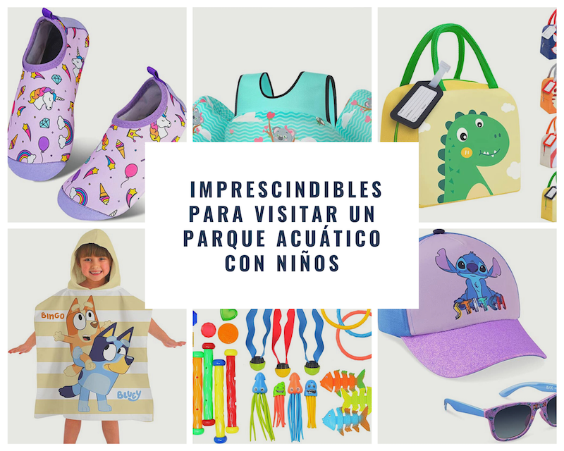 9 Imprescindibles que debes llevar si visitas un parque acuático con niños