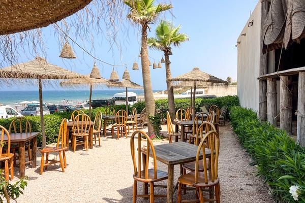 The Jungle Beach Club, la cafetería más bonita de Anza, Agadir