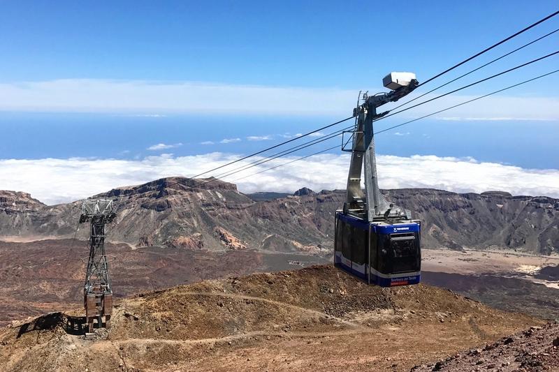 Tour al Teide con teleférico y recogida