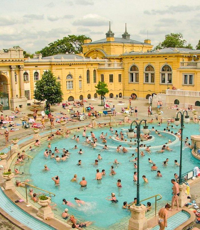 Baños Széchenyi en Budapest