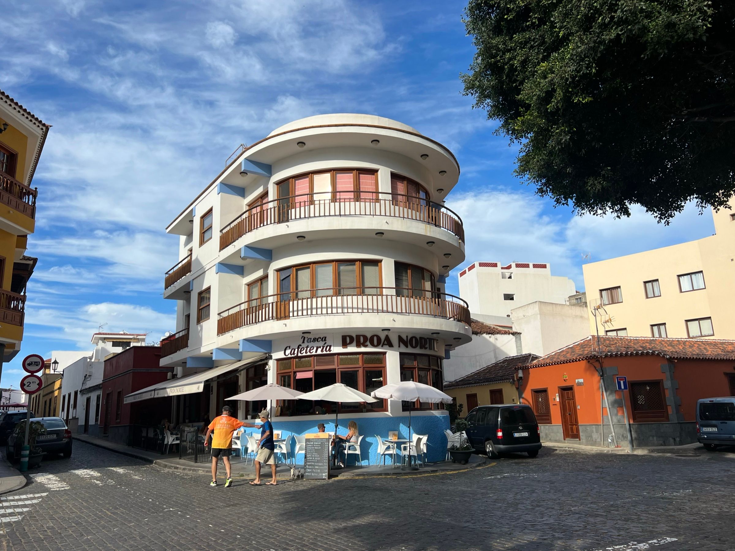 Cafetería Proa Norte, en Garachico