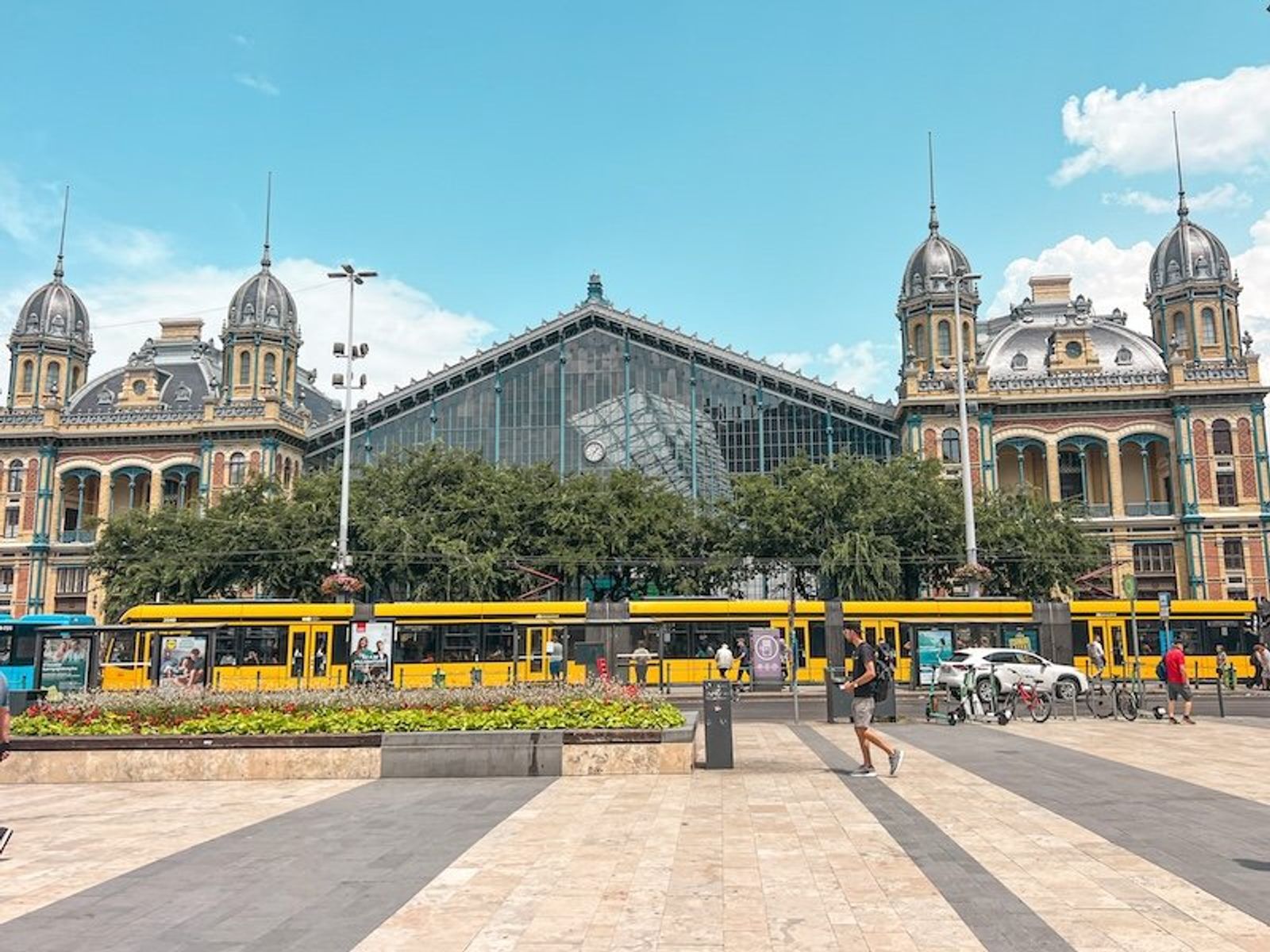 Estación Nyugati en Budapest