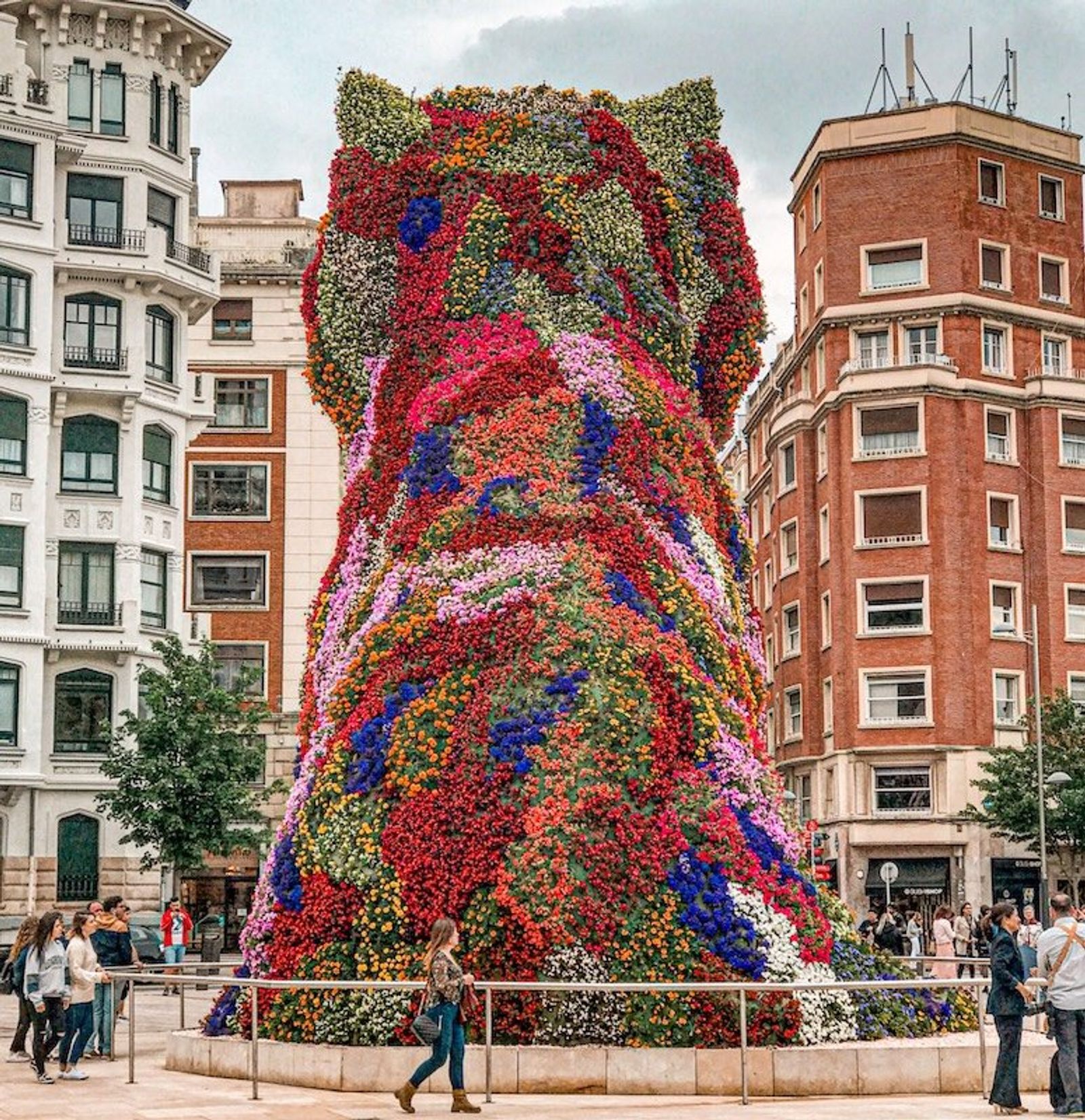 Puppy, el perro floral de Bilbao