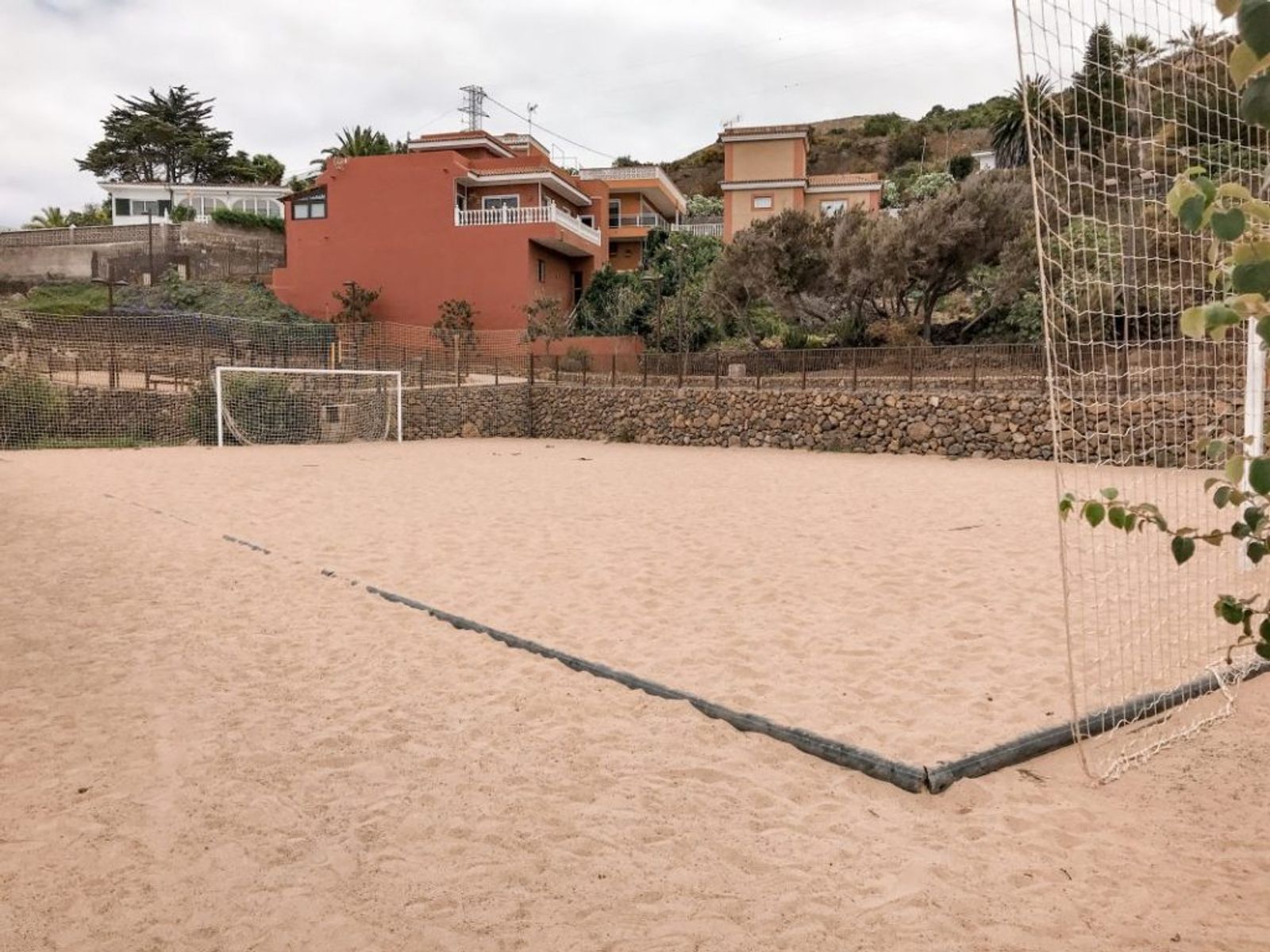 Cancha de fútbol playa