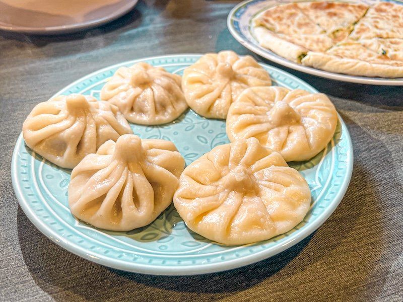 Khinkali, plato típico de Georgia