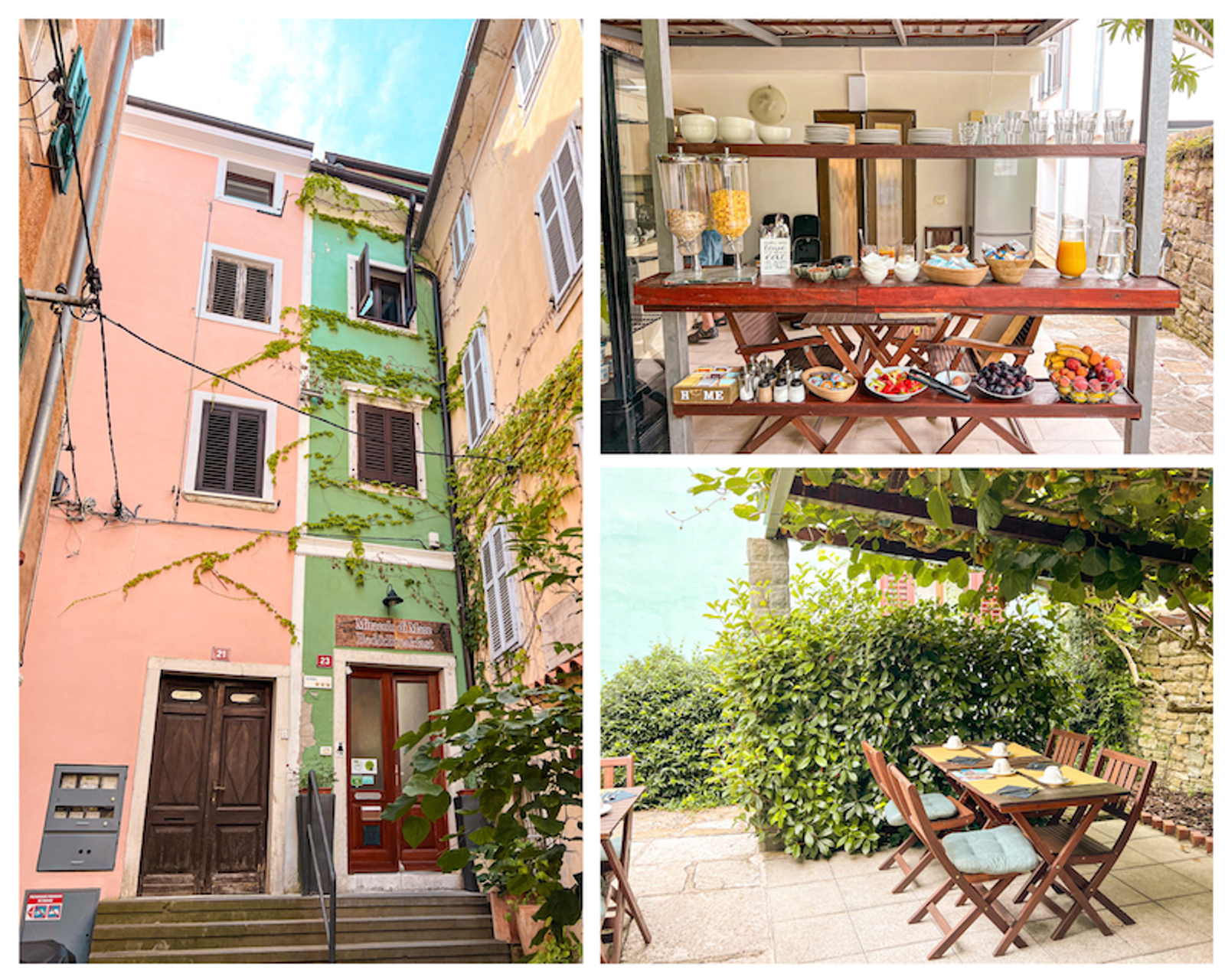 Desayuno en Miracolo di Mare Retro en Piran