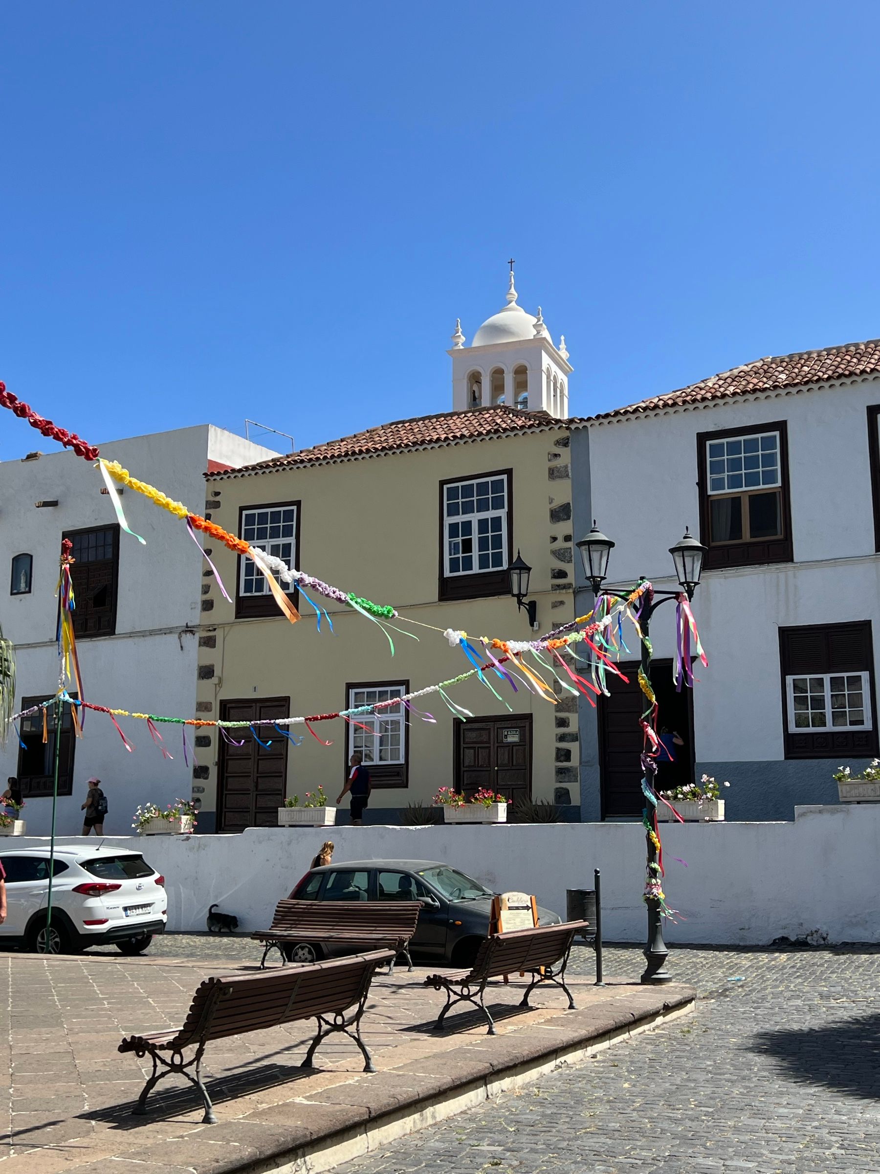 Garachico engalanado para sus fiestas