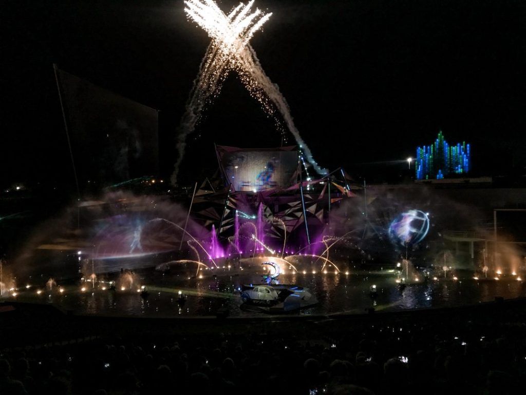 Show nocturno, La Forge aux Étoiles.