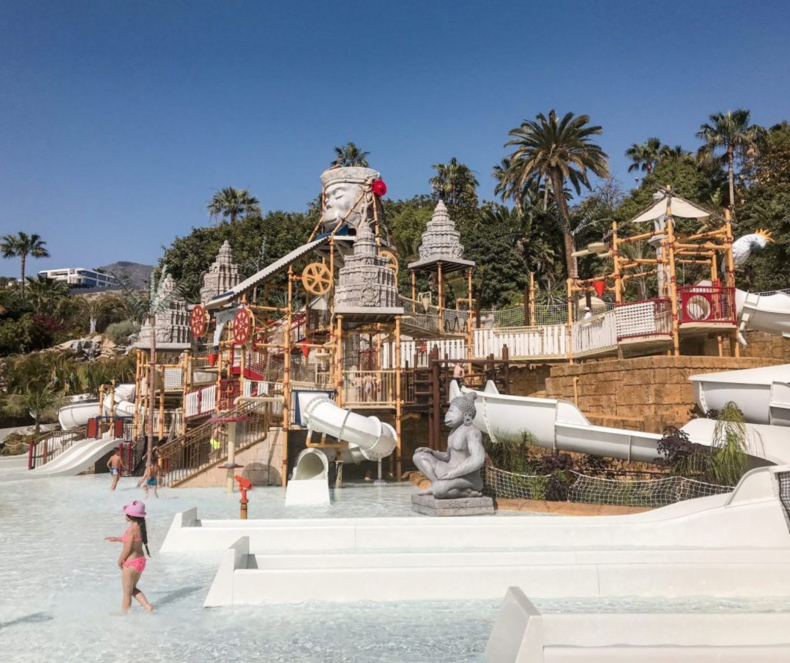 Zona infantil en el Siam Park