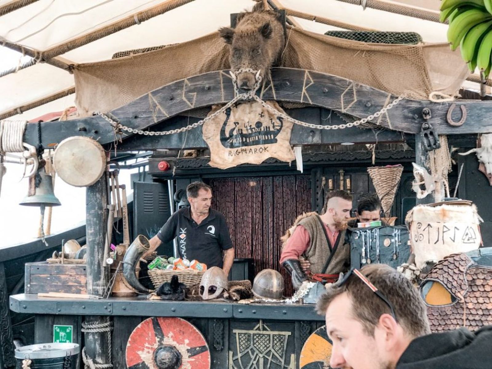 Ragnarok, barco vikingo en Tenerife