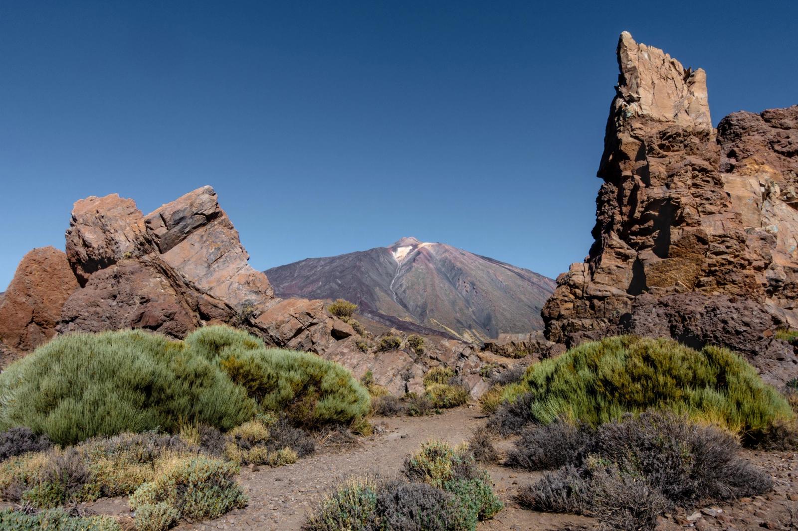 El Teide tien 3.715 metros de altura