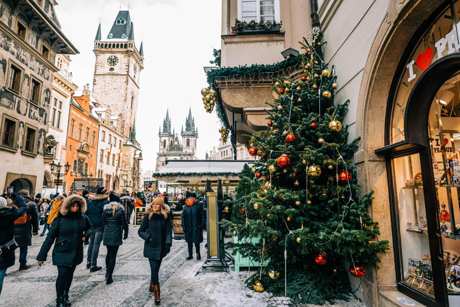 Prague at Christmas