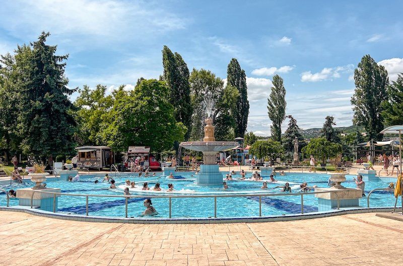 Piscinas Palatinus en Budapest