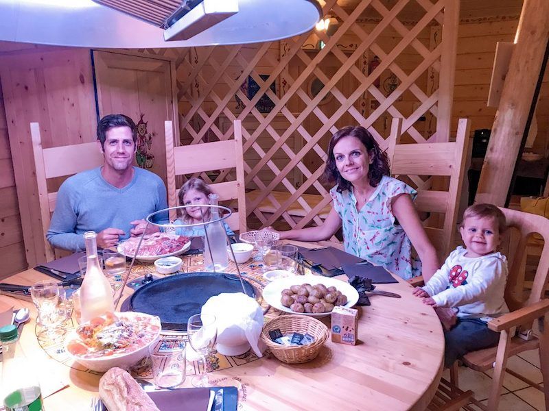 Almuerzo en La Plancha des Farfadets