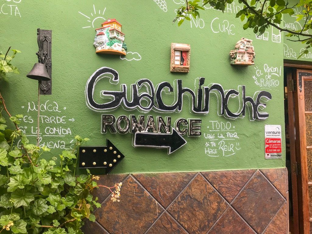 Guachinche el Romance en La Orotava, Tenerife