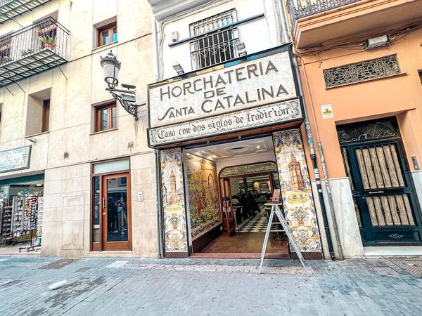 Horchatería Santa Catalina en Valencia