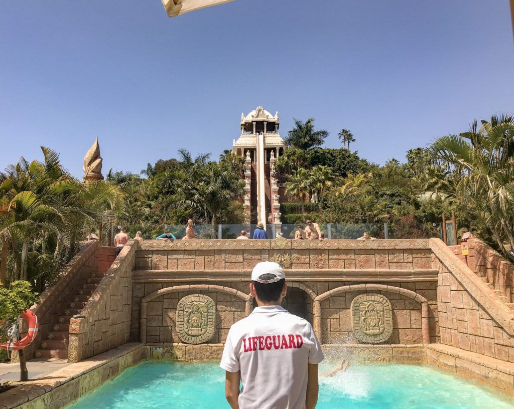 Tower of Power en Siam Park, Tenerife
