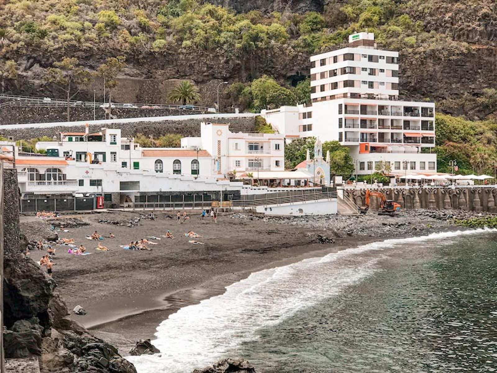 Playa de San Marcos en Icod de Los Vinos, Tenerife