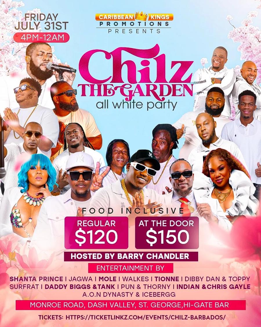 Chilz - The Garden All White Party