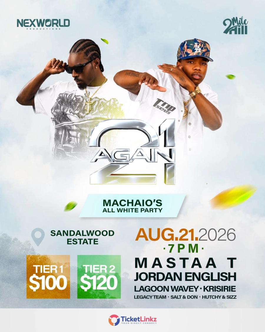 21 Again - Machaio's All White Party