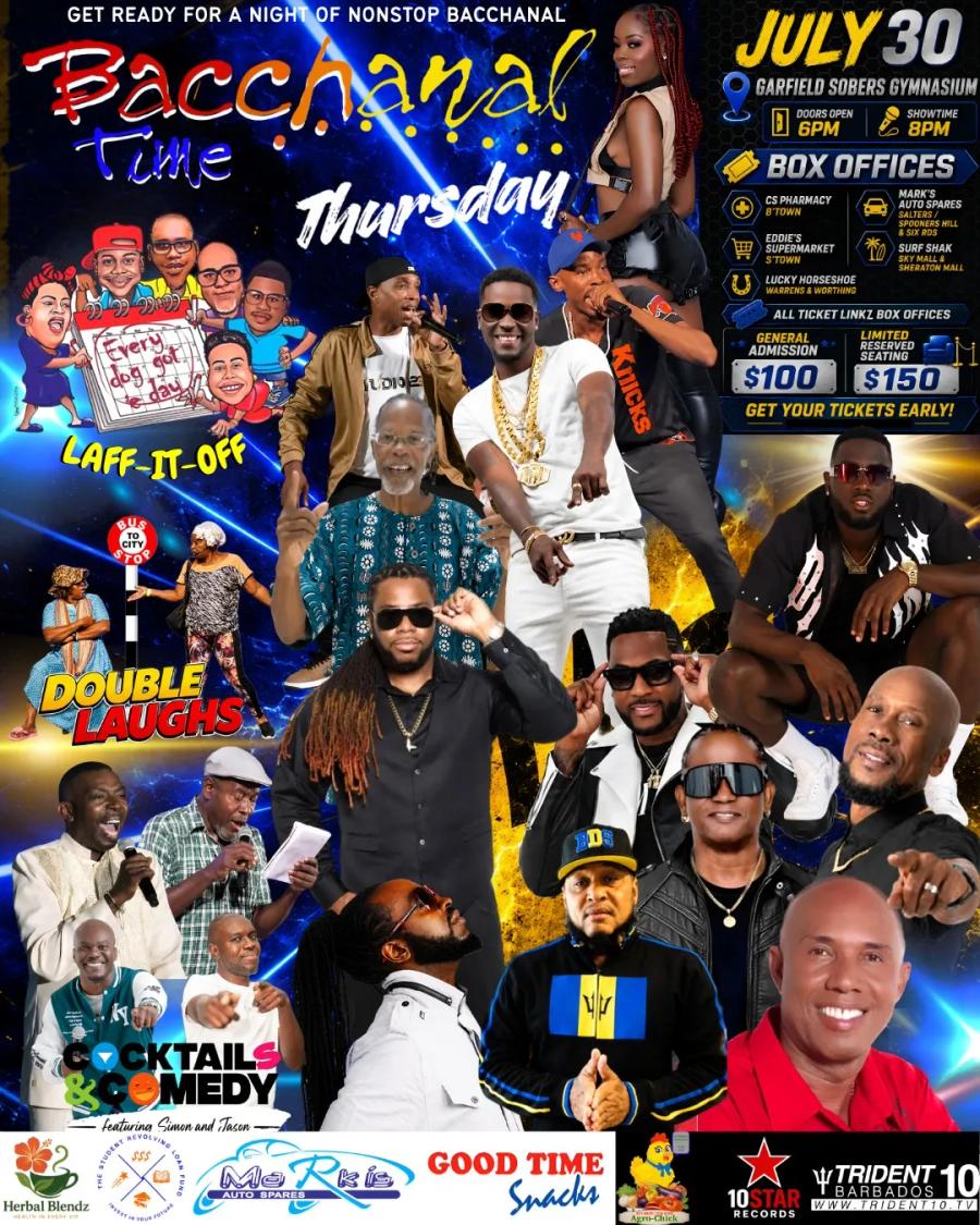 Bacchanal Time Thursday