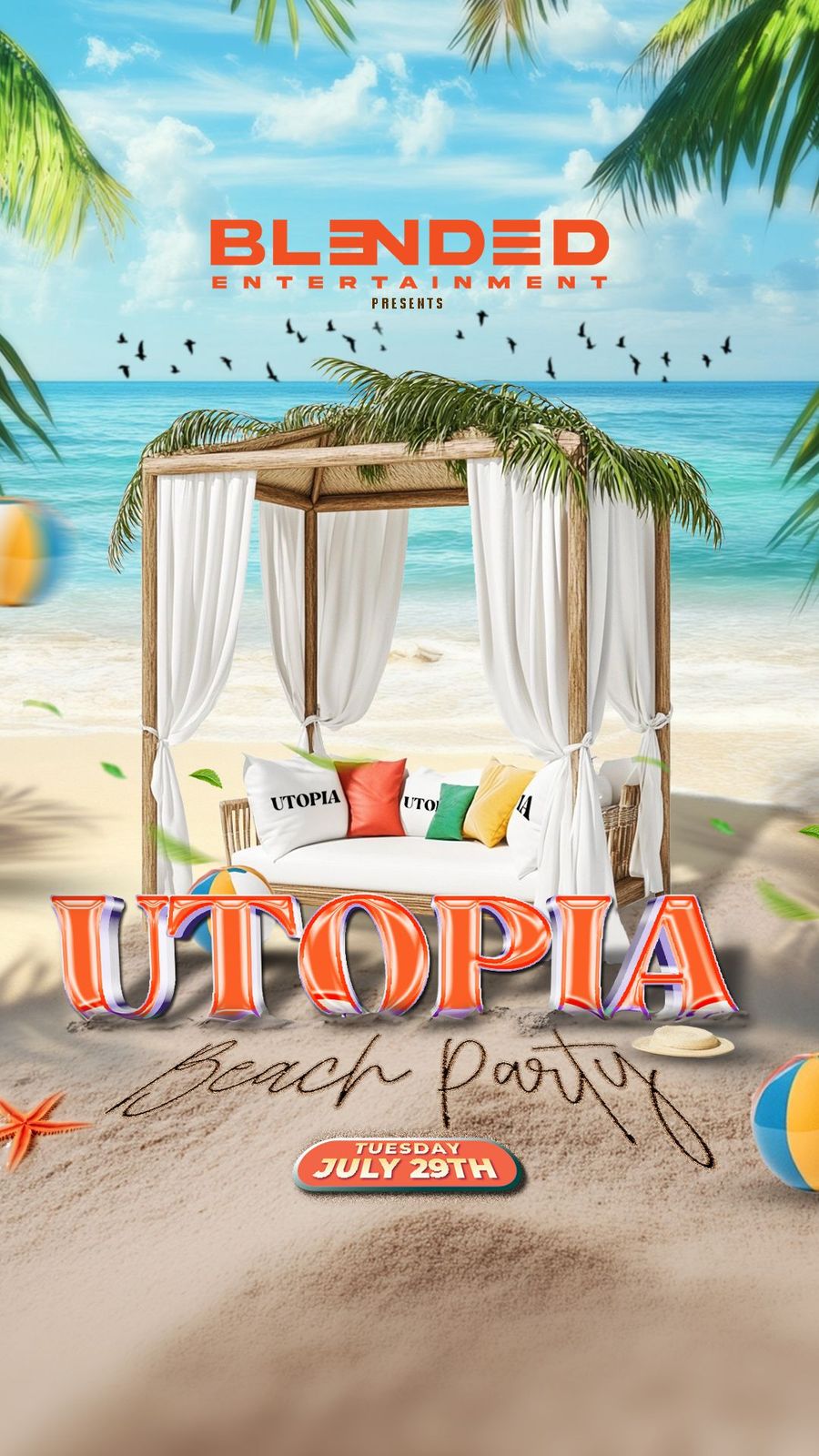 Blended Entertainment presents Utopia Beach Party