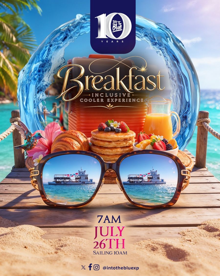 Into The Blue Breakfast Inclusive Cooler Cruise Experience