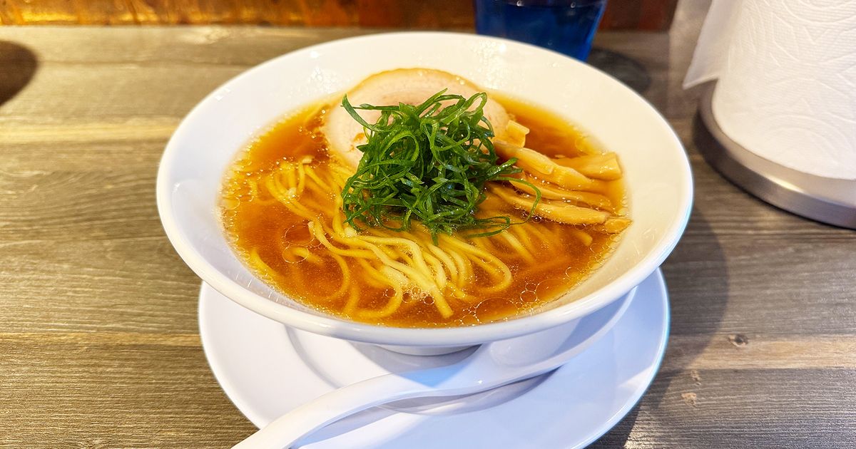 鶏×水×海出汁の醤油ラーメン 小平「心海」に行ってきた