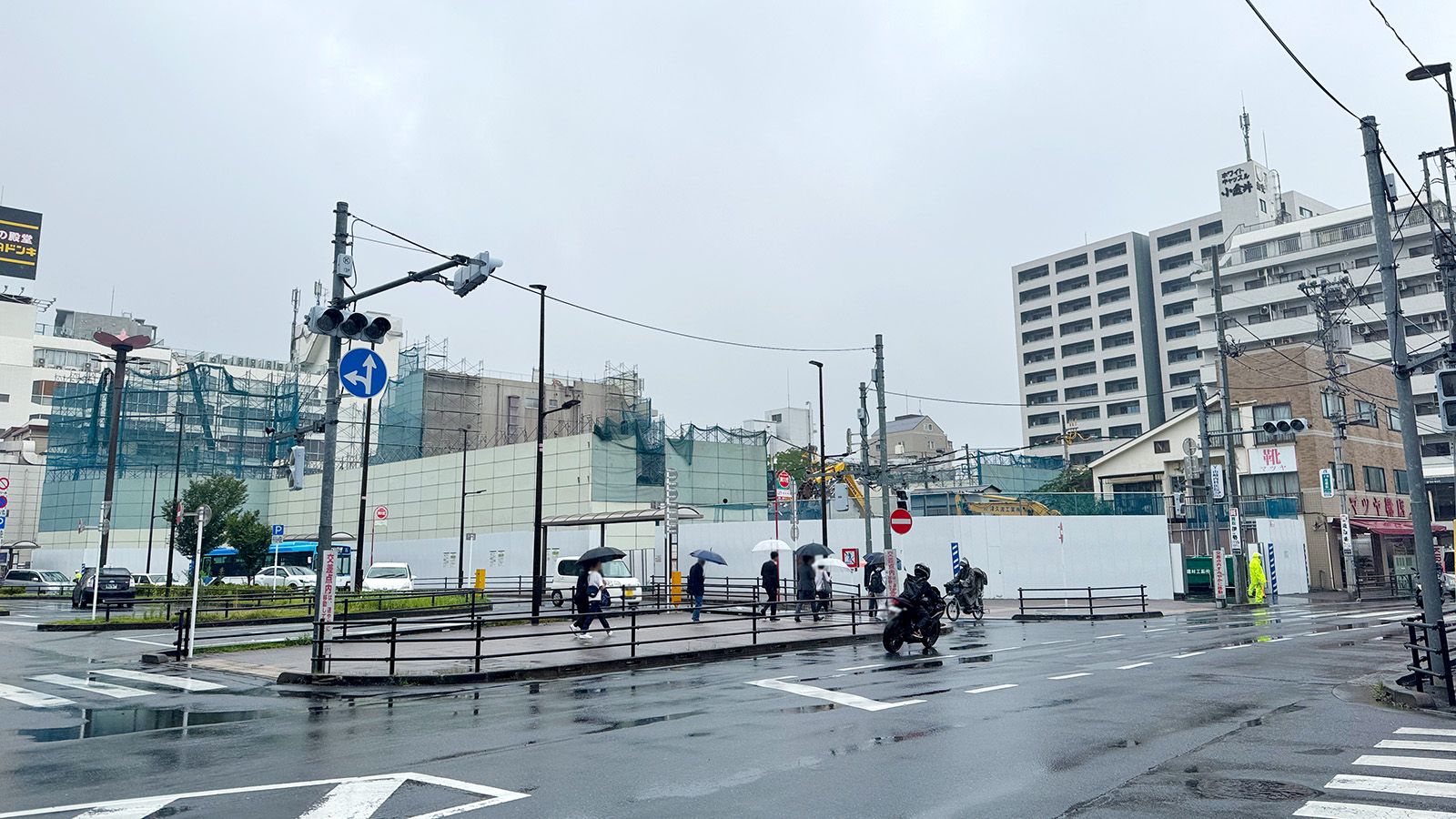 武蔵小金井北口の再開発エリア