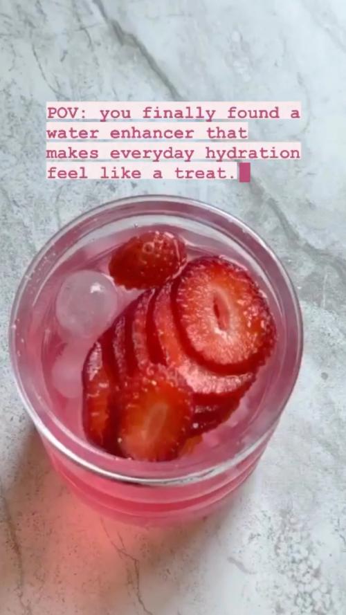 Preview image of TikTok post that says, "POV: you finally found a water enhancer that makes everyday hydration feel like a treat."