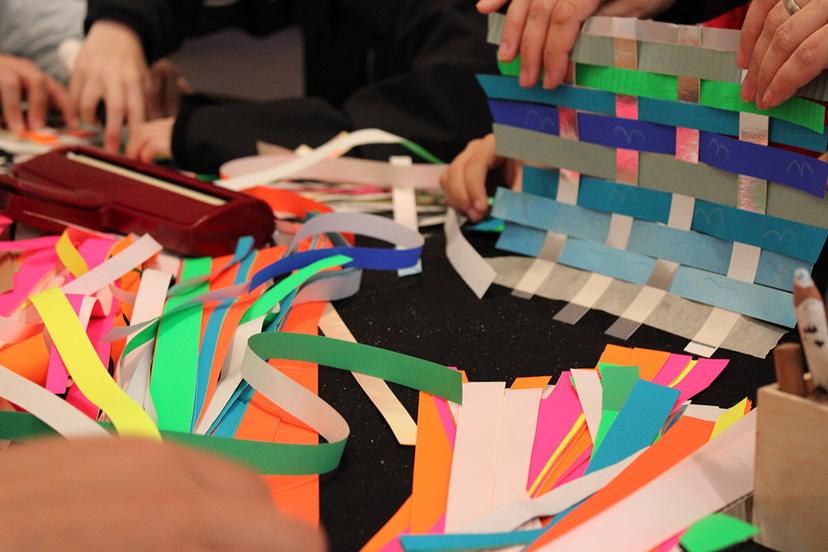 Paper Weaving — Ikon Gallery – Public Workshop, 2025 (2)
